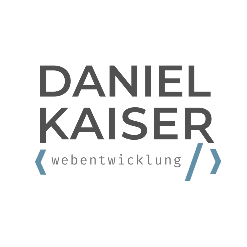Daniel Kaiser Webentwicklung Logo mobile